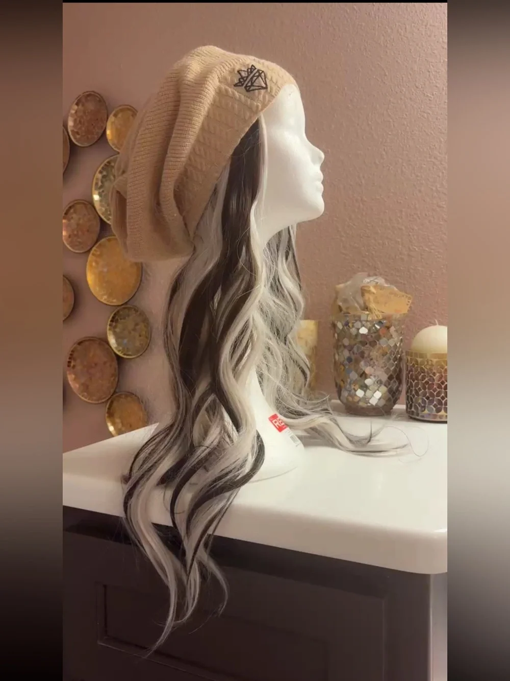 CSC Crista TRL Darling Beanie Wig